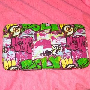 Vintage RARE PARCEL Graffiti Wallet